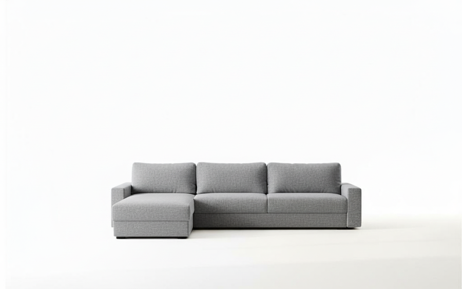 Naples L 285 - Modern L-Shaped Sofa