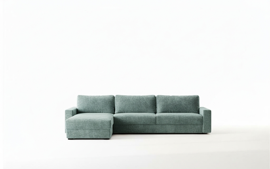 Naples L 285 - Modern L-Shaped Sofa