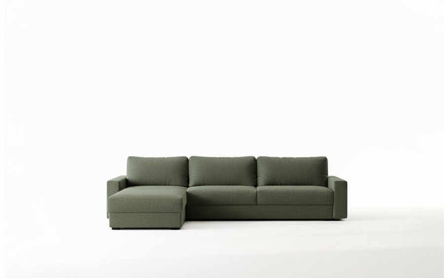 Naples L 345 - Modern L-Shaped Sofa