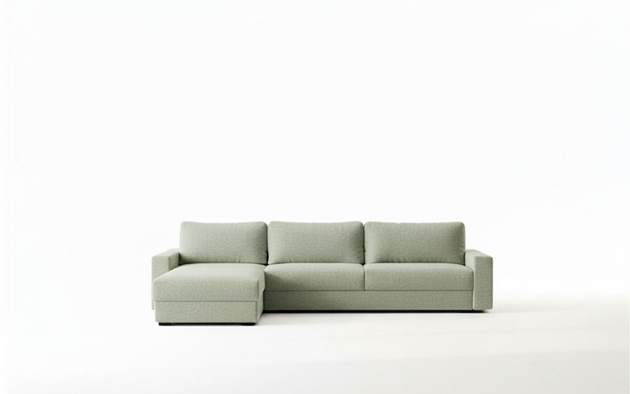 Naples L 285 - Modern L-Shaped Sofa