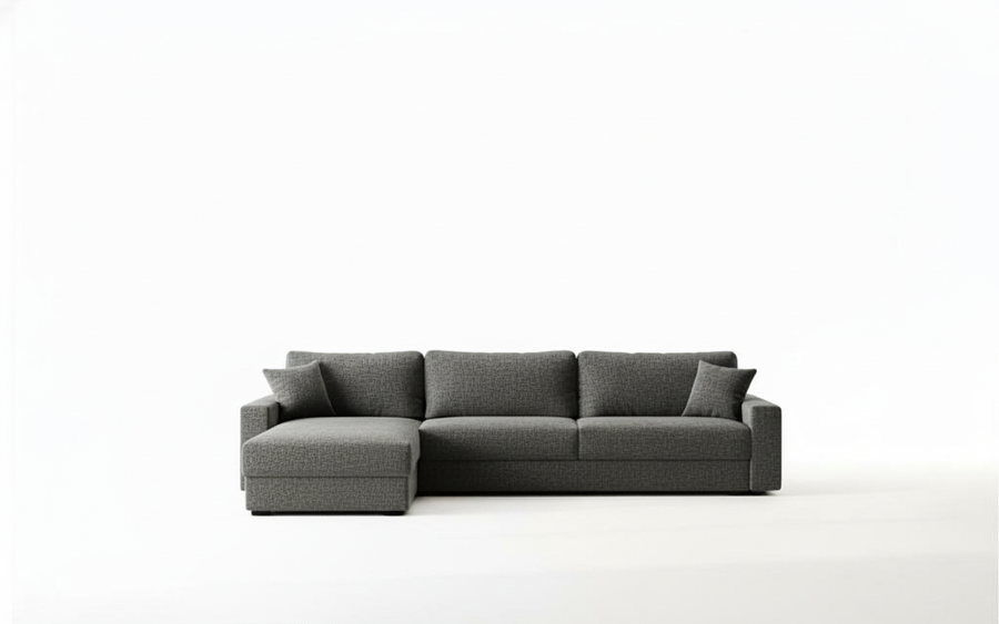 Naples L 285 - Modern L-Shaped Sofa