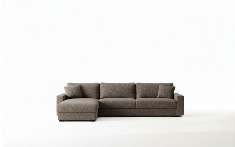 Naples L 285 - Modern L-Shaped Sofa
