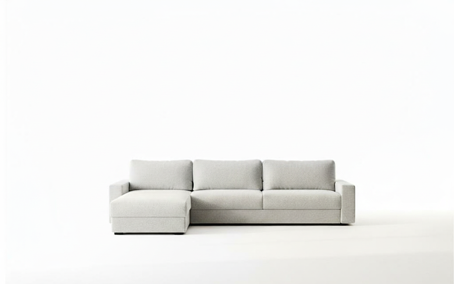 Naples L 285 - Modern L-Shaped Sofa