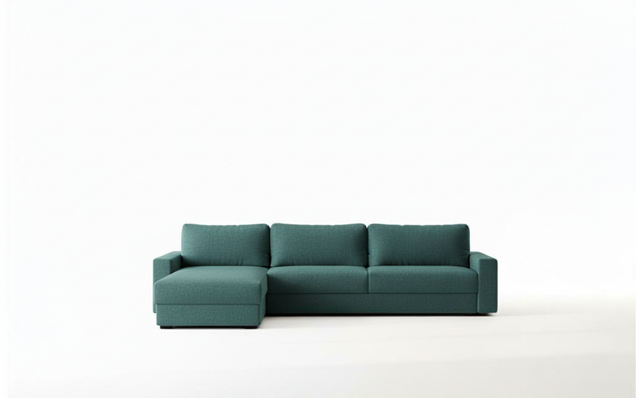 Naples L 285 - Modern L-Shaped Sofa