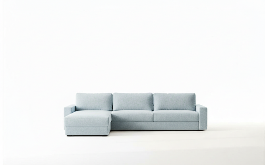 Naples L 345 - Modern L-Shaped Sofa