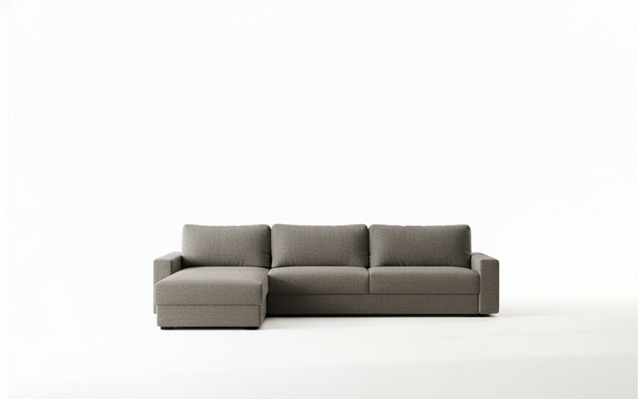 Naples L 345 - Modern L-Shaped Sofa