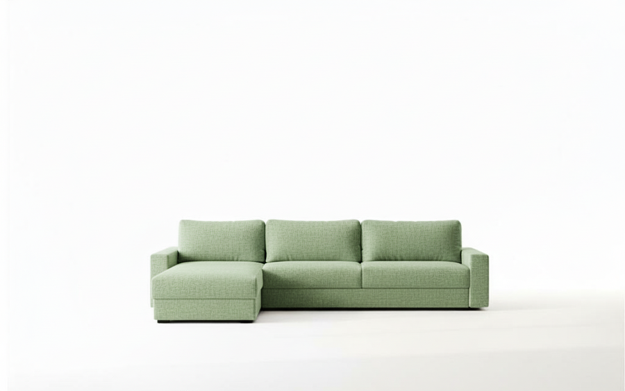 Naples L 285 - Modern L-Shaped Sofa