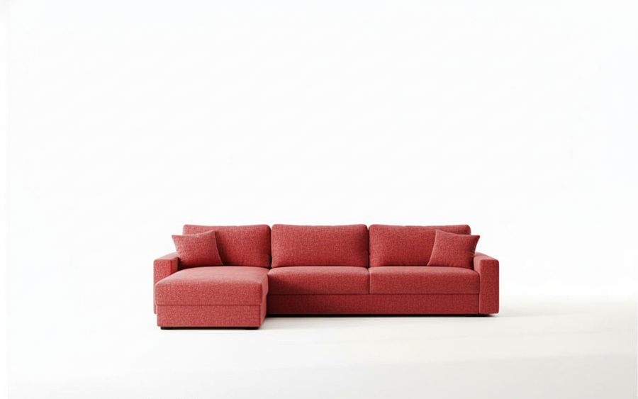Naples L 285 - Modern L-Shaped Sofa