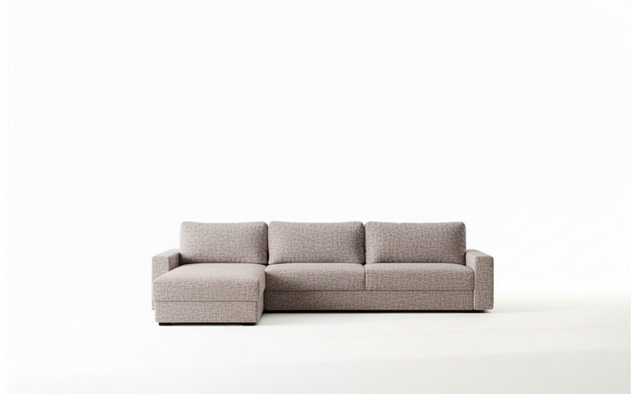 Naples L 285 - Modern L-Shaped Sofa