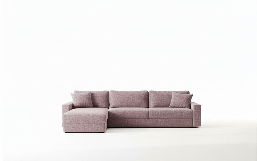 Naples L 285 - Modern L-Shaped Sofa