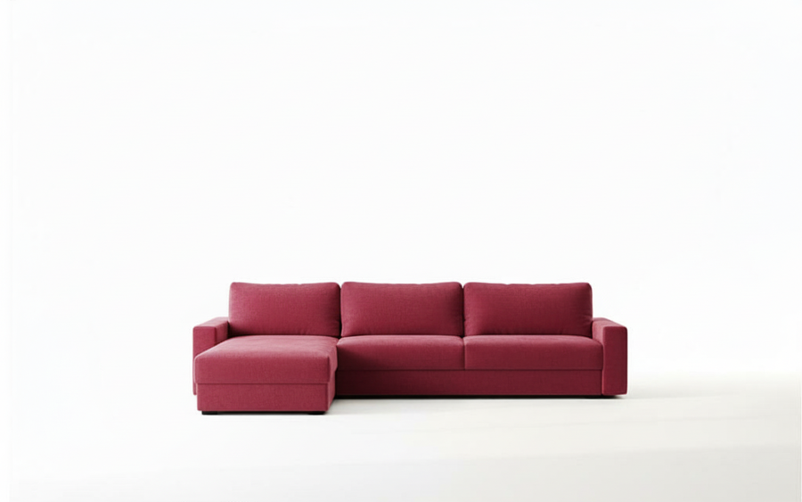 Naples L 285 - Modern L-Shaped Sofa