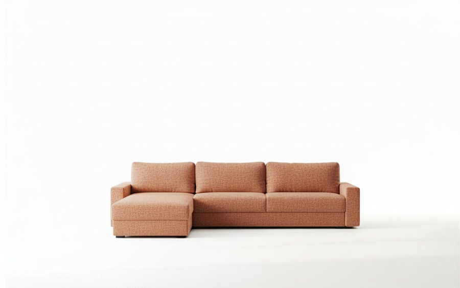 Naples L 285 - Modern L-Shaped Sofa