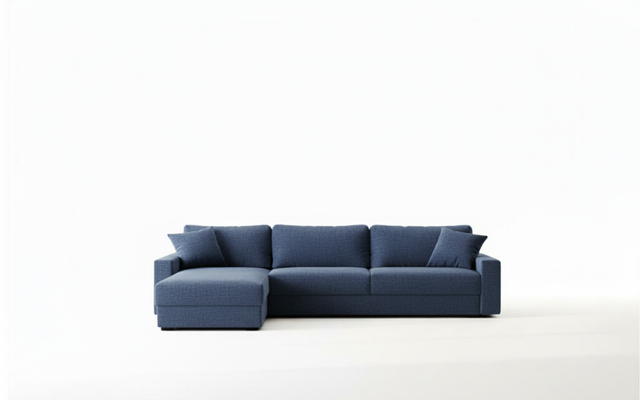 Naples L 285 - Modern L-Shaped Sofa