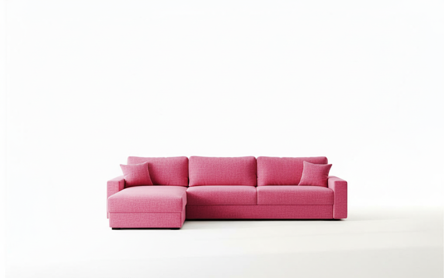 Naples L 345 - Modern L-Shaped Sofa