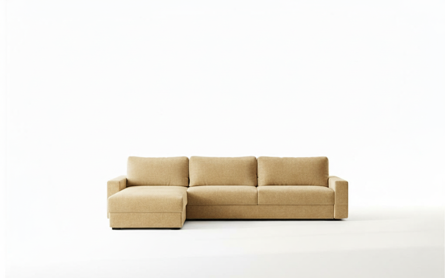Naples L 345 - Modern L-Shaped Sofa