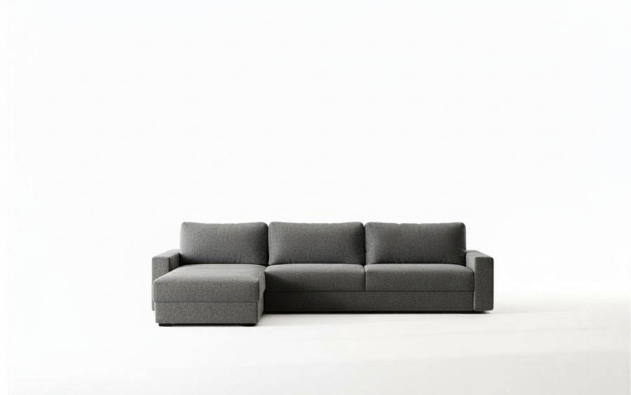 Naples L 285 - Modern L-Shaped Sofa