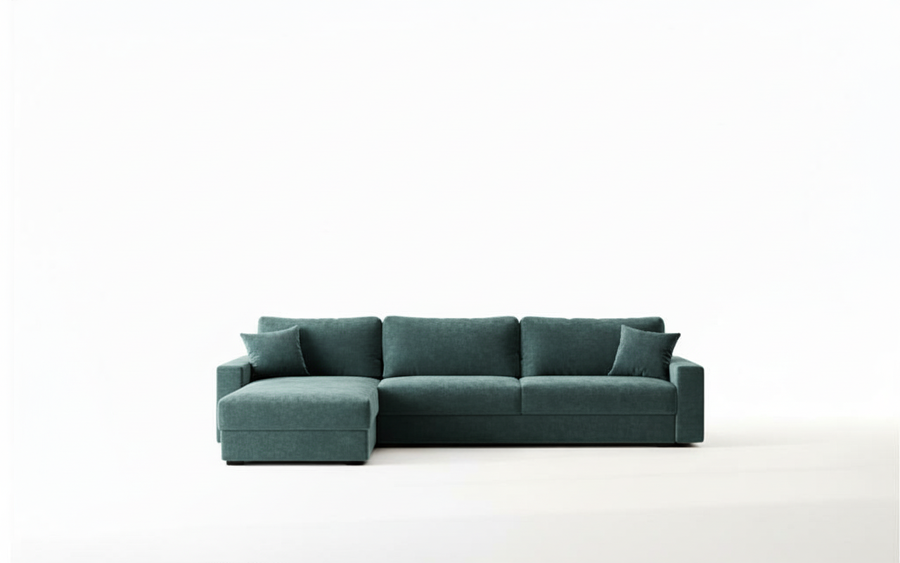 Naples L 285 - Modern L-Shaped Sofa