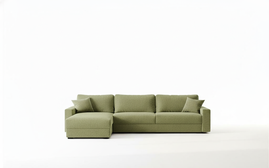 Naples L 285 - Modern L-Shaped Sofa