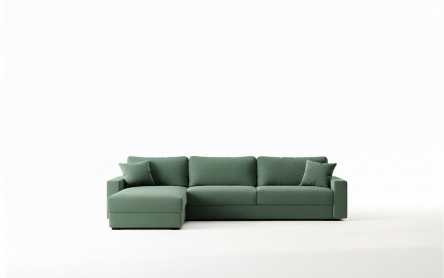 Naples L 285 - Modern L-Shaped Sofa