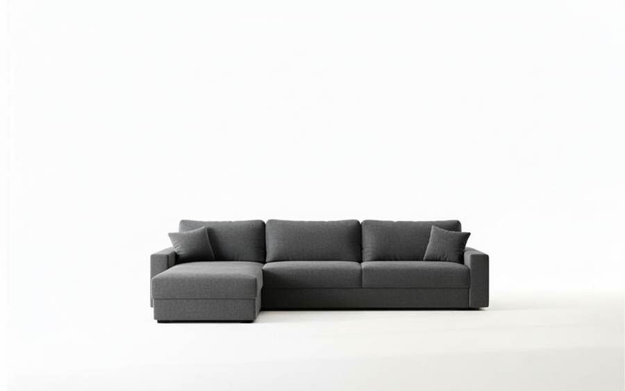 Naples L 285 - Modern L-Shaped Sofa