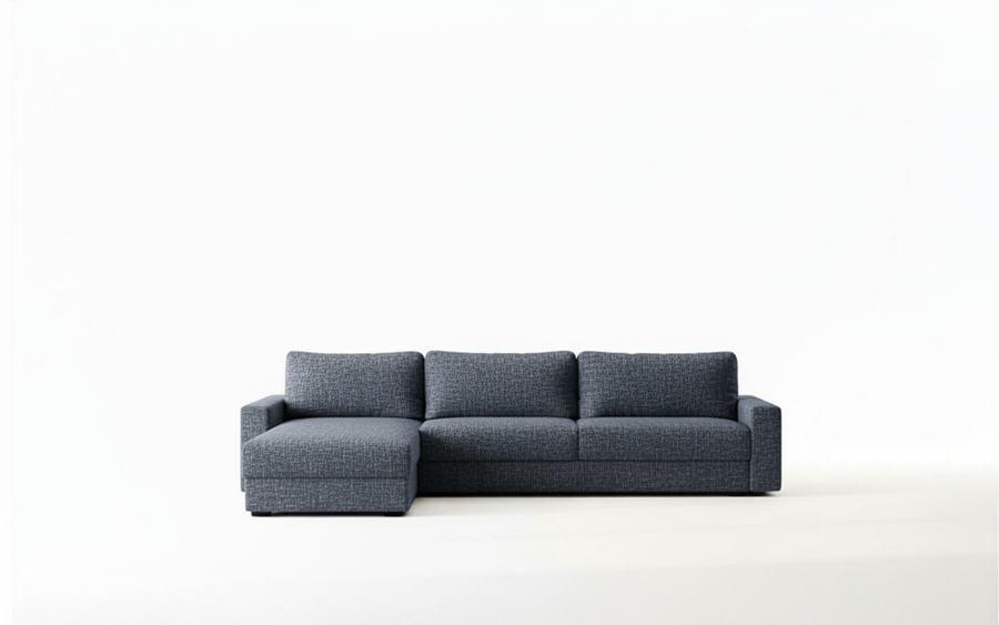 Naples L 345 - Modern L-Shaped Sofa