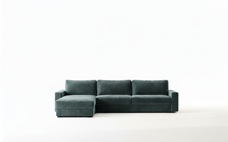 Naples L 285 - Modern L-Shaped Sofa