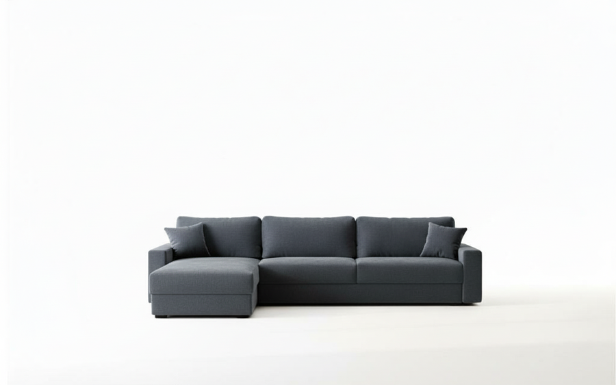 Naples L 345 - Modern L-Shaped Sofa