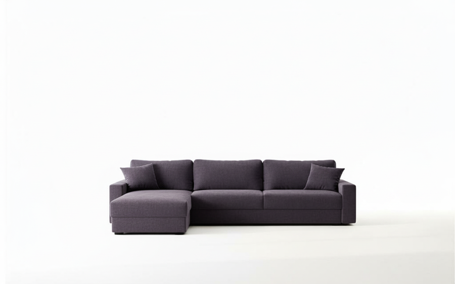 Naples L 285 - Modern L-Shaped Sofa