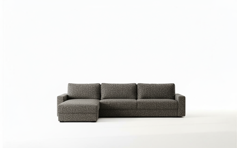 Naples L 285 - Modern L-Shaped Sofa