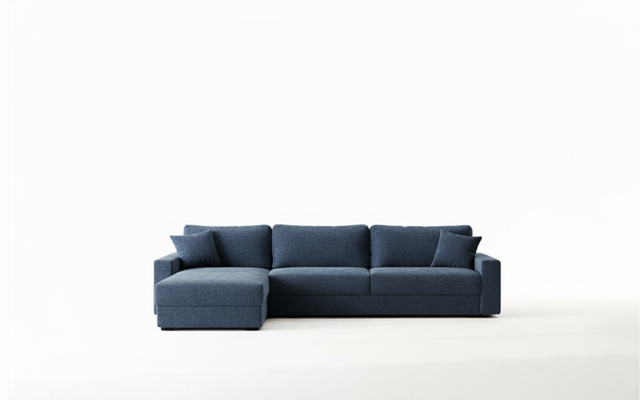 Naples L 345 - Modern L-Shaped Sofa