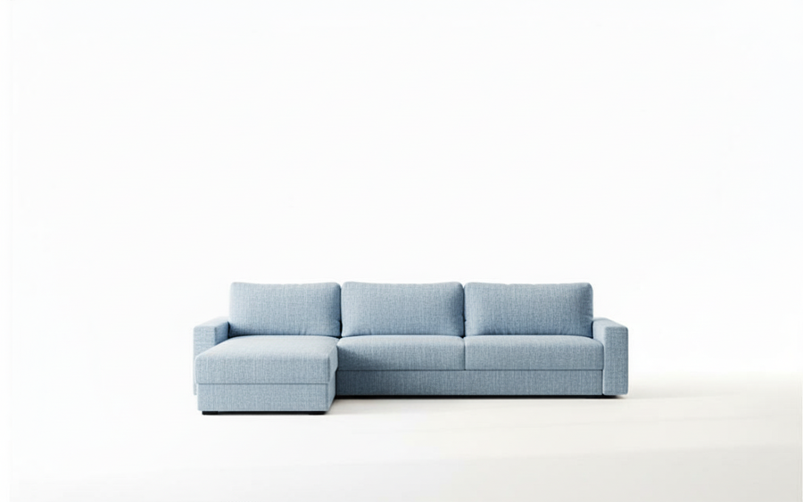 Naples L 345 - Modern L-Shaped Sofa