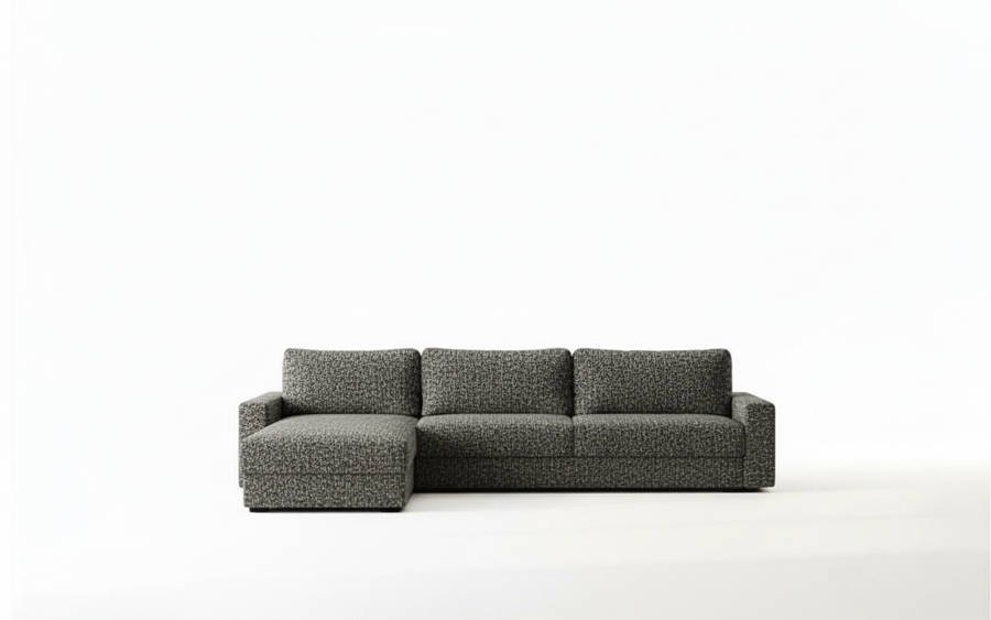 Naples L 285 - Modern L-Shaped Sofa