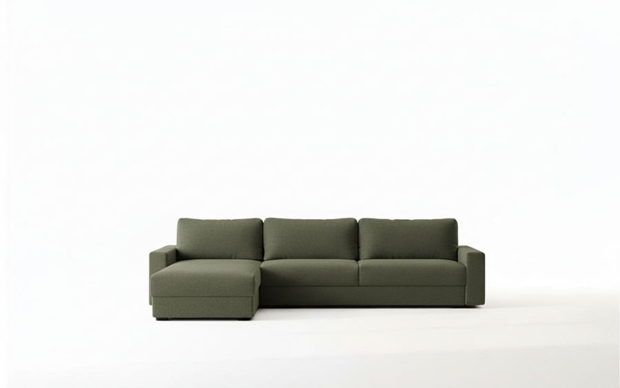 Naples L 285 - Modern L-Shaped Sofa