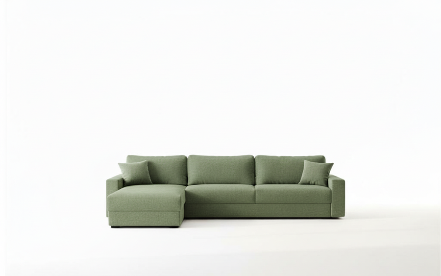 Naples L 285 - Modern L-Shaped Sofa