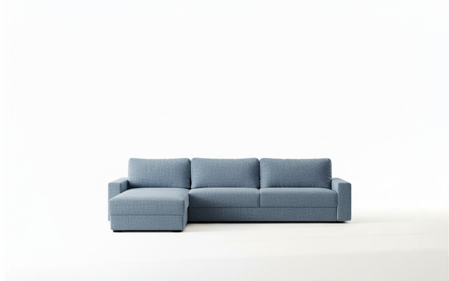 Naples L 285 - Modern L-Shaped Sofa