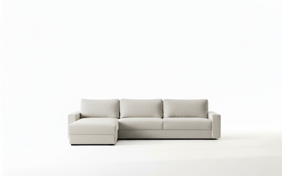 Naples L 285 - Modern L-Shaped Sofa