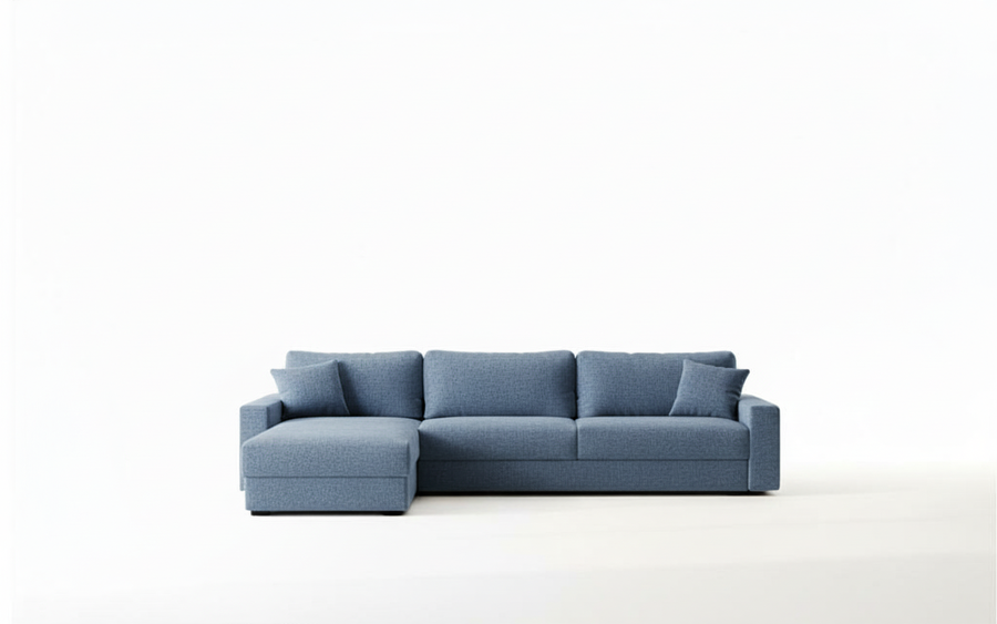 Naples L 285 - Modern L-Shaped Sofa
