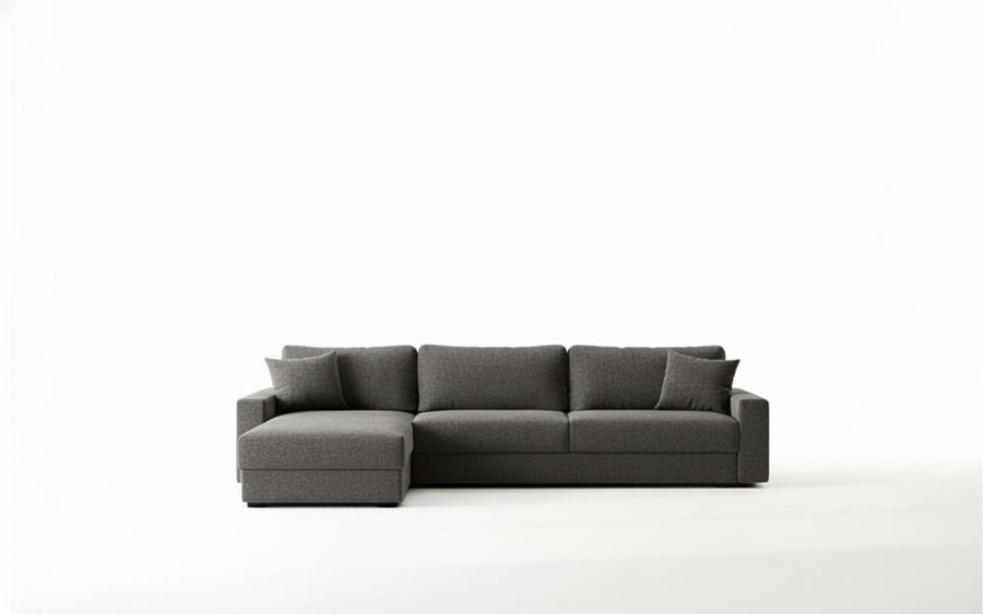 Naples L 285 - Modern L-Shaped Sofa