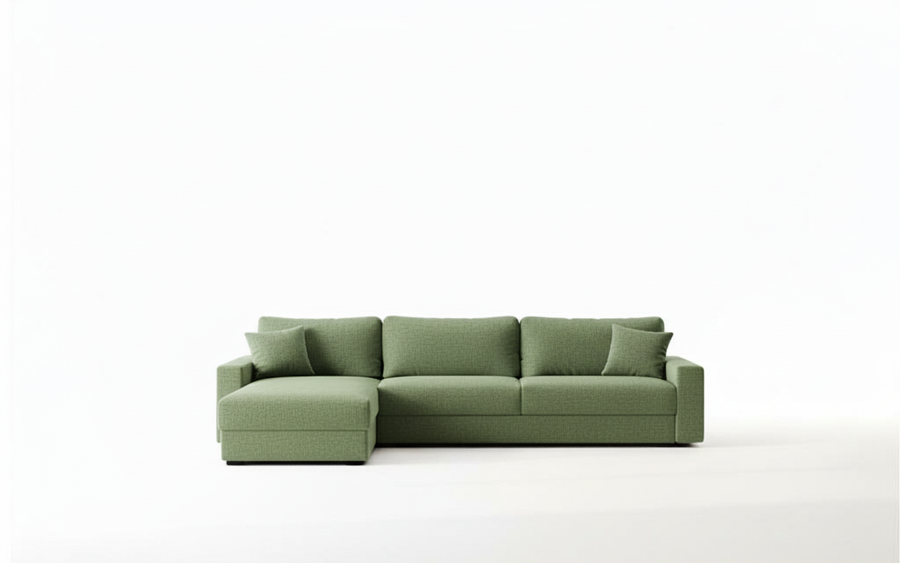 Naples L 285 - Modern L-Shaped Sofa
