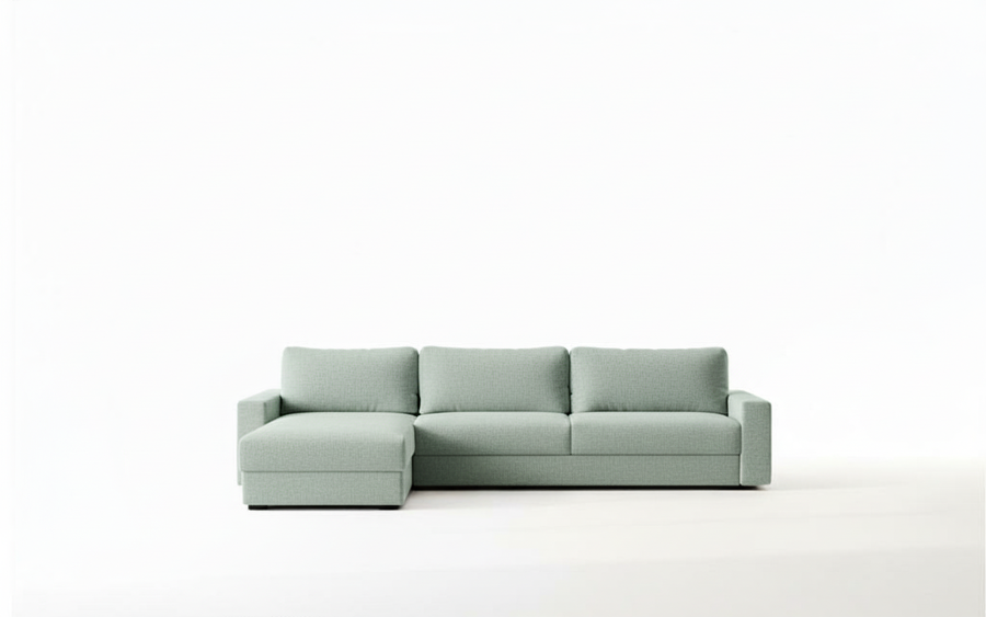 Naples L 285 - Modern L-Shaped Sofa