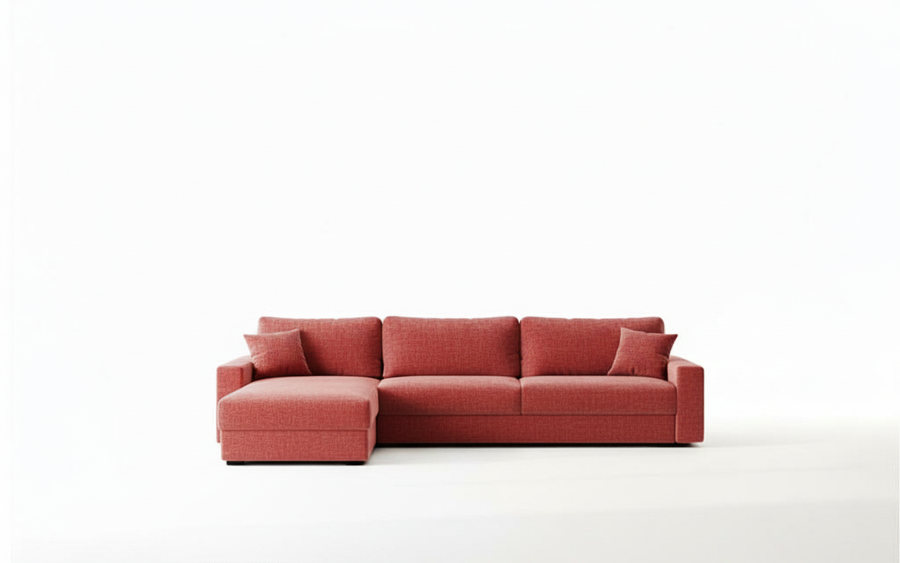 Naples L 285 - Modern L-Shaped Sofa