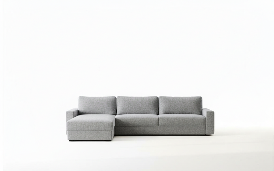 Naples L 345 - Modern L-Shaped Sofa