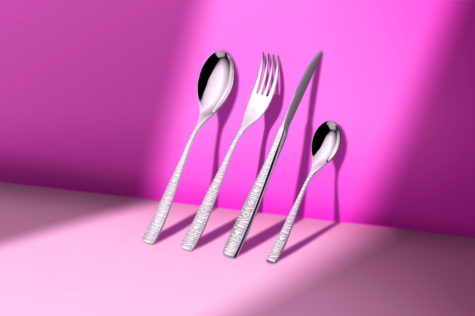 Fauchon Signature 24-Piece Stainless Steel Cutlery Set