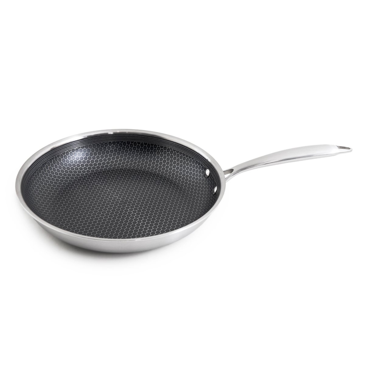 Laguiole Stainless Steel Frying Pan 28cm Modern Kitchenware