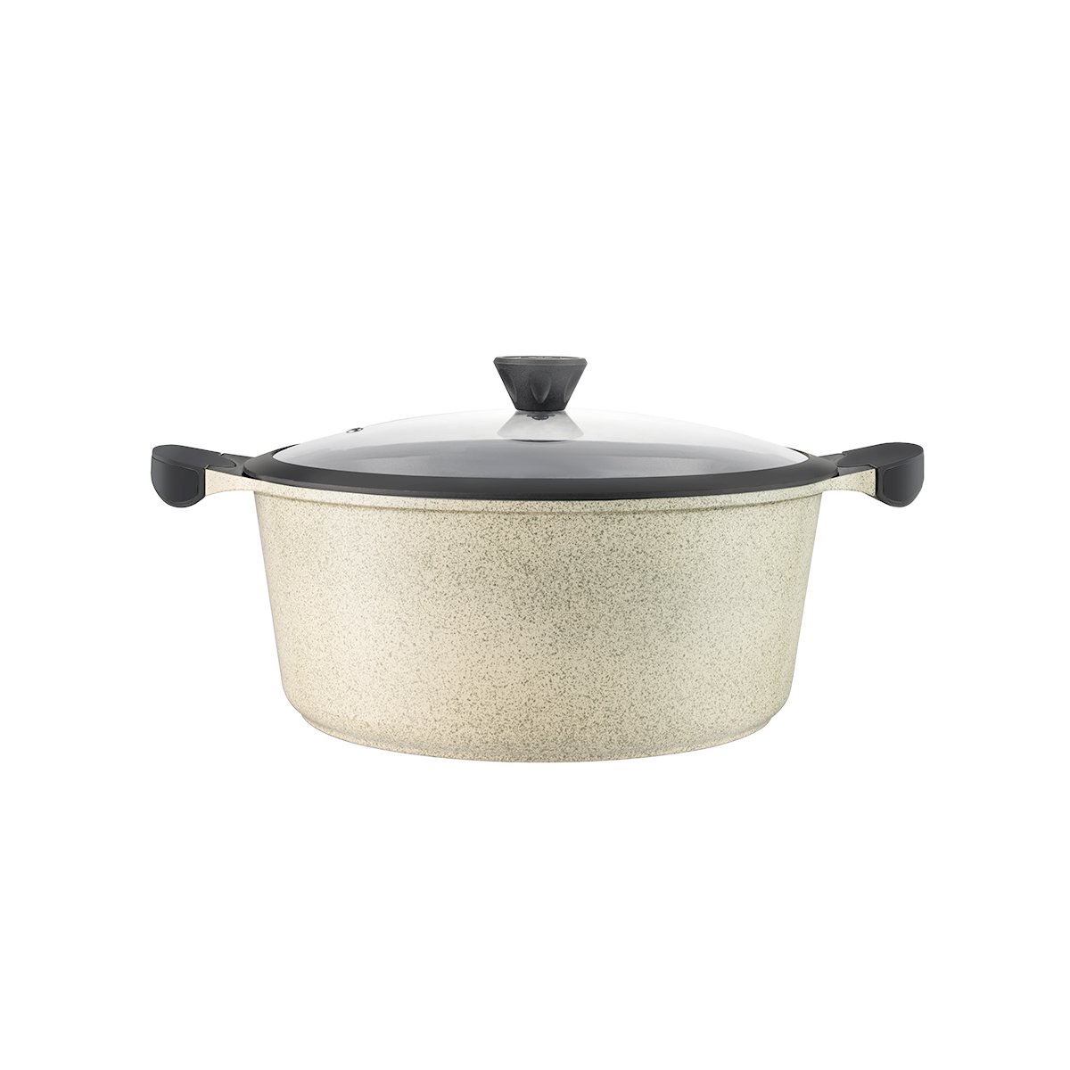 Laguiole All Purpose Stockpot 24cm Cream Modern Kitchenware