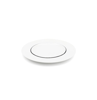 FAUCHON 6-Piece 22cm Dessert Plates in Fine Porcelain