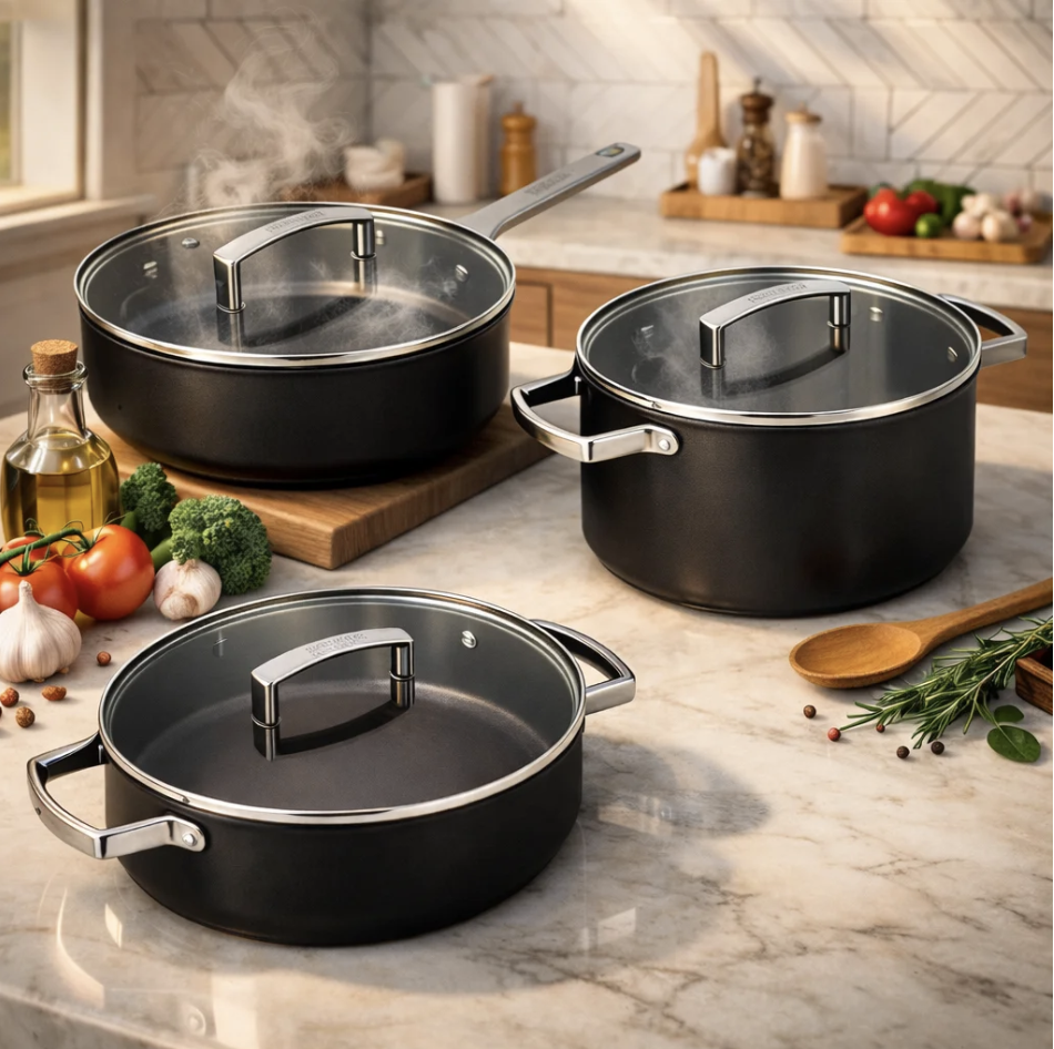 Non-Stick Aluminum Signature Set of 3