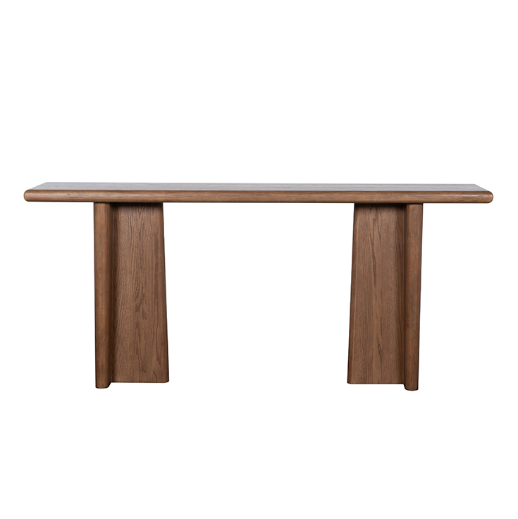 Alina Console Table Solid Wood Minimalist Contemporary