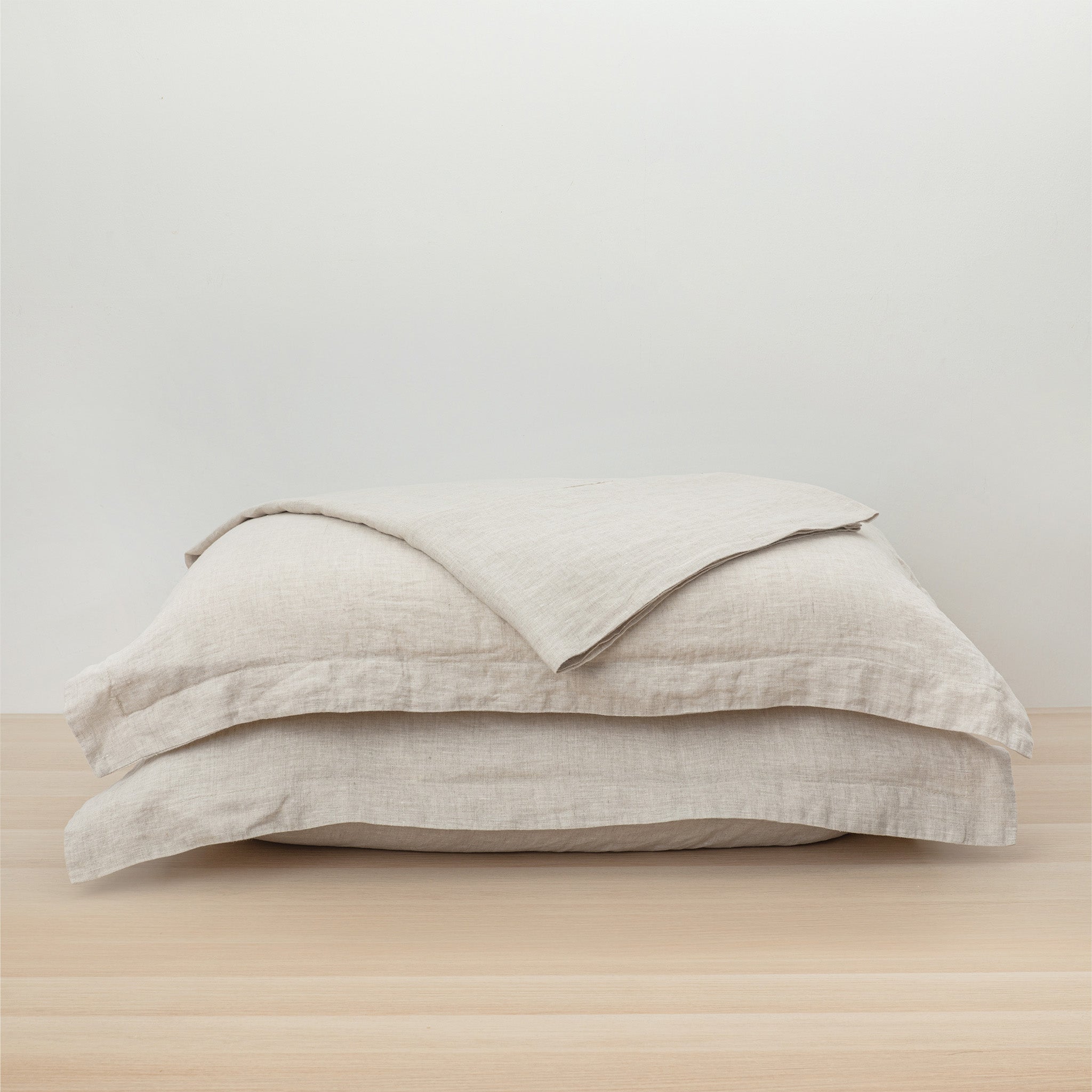 Heveya® Linen Flat Sheet Set - Queen, Natural