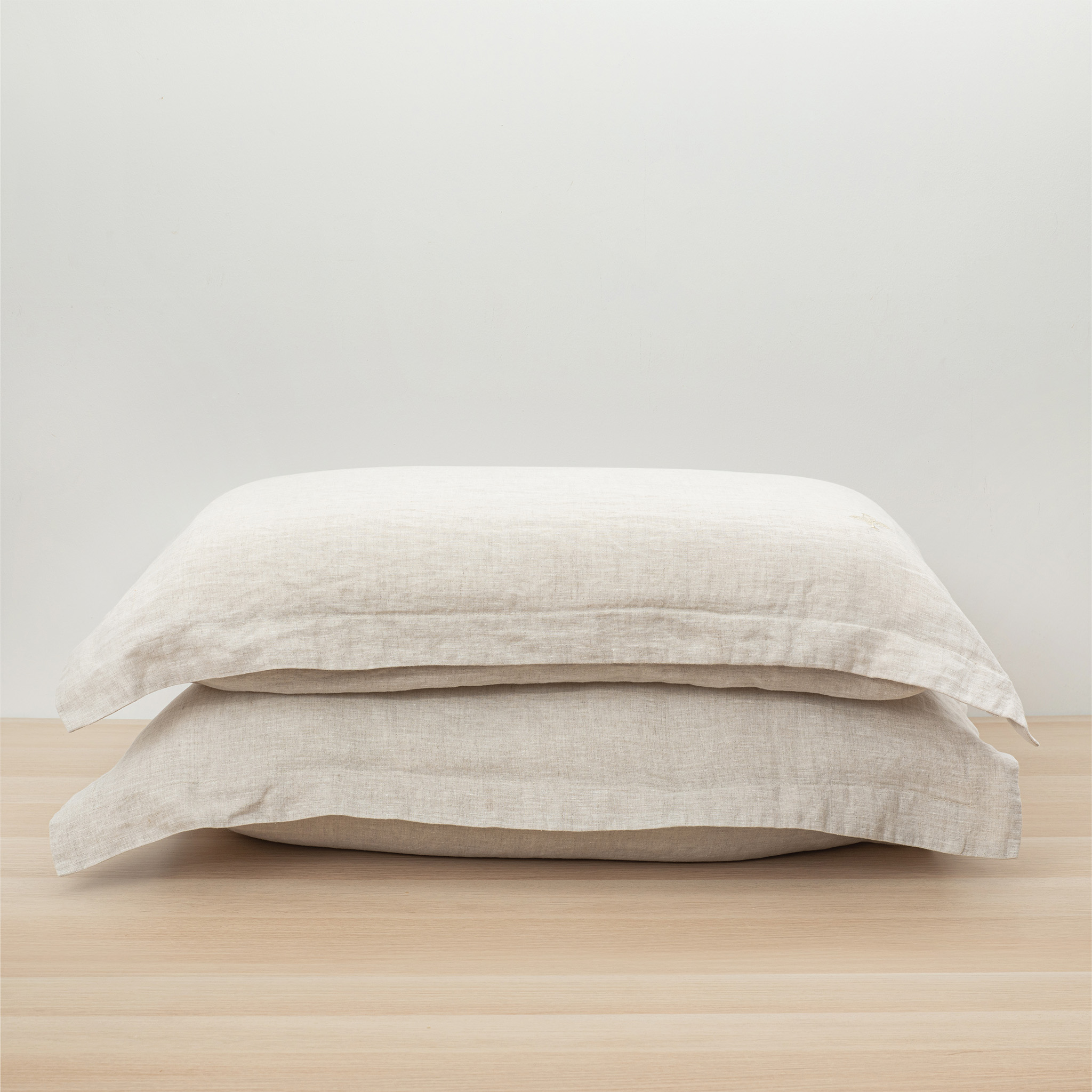 Heveya® Linen Pillow Cases (2pcs) - Natural